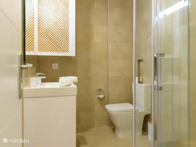 Location de Vacances Espagne, Costa Blanca, Jávea, appartement - Casita Naranja - appartement en bord de mer salle de bains