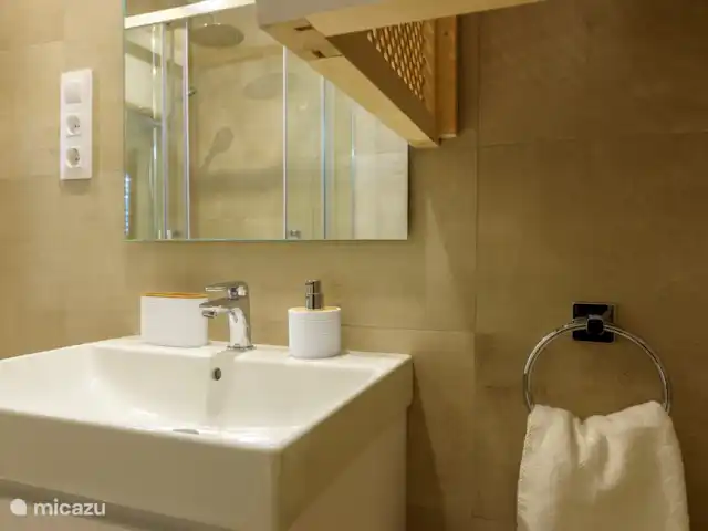 Location de Vacances Espagne, Costa Blanca, Jávea, appartement - Casita Naranja - appartement en bord de mer salle de bains