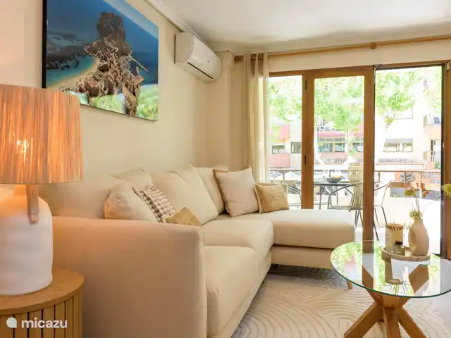 Location de Vacances Espagne, Costa Blanca, Jávea, appartement - Casita Naranja - appartement en bord de mer le salon