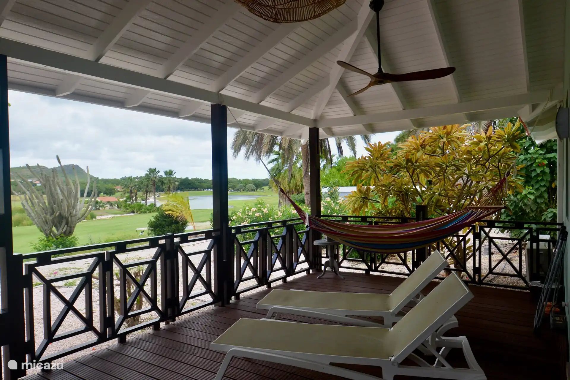Faulenzen auf der Veranda
