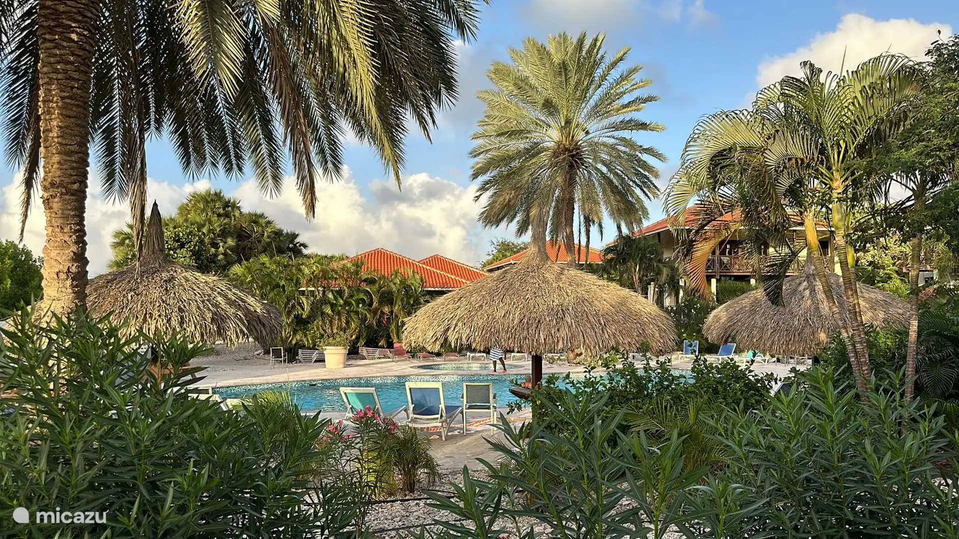 Blick von der Eingangstür der Villa