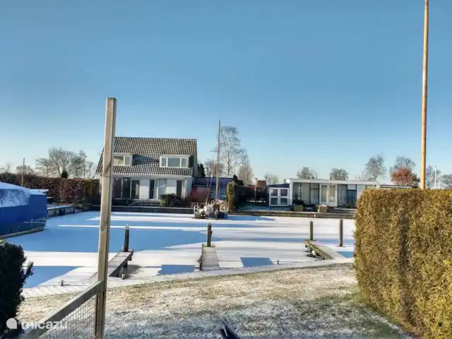 Casa de vacaciones Lagos de Frisia sin palabras en Países Bajos, Frise, Boornzwaag - casa vacacional También es maravilloso quedarse en el período invernal. Disfrute de la paz y la tranquilidad y del hermoso entorno.