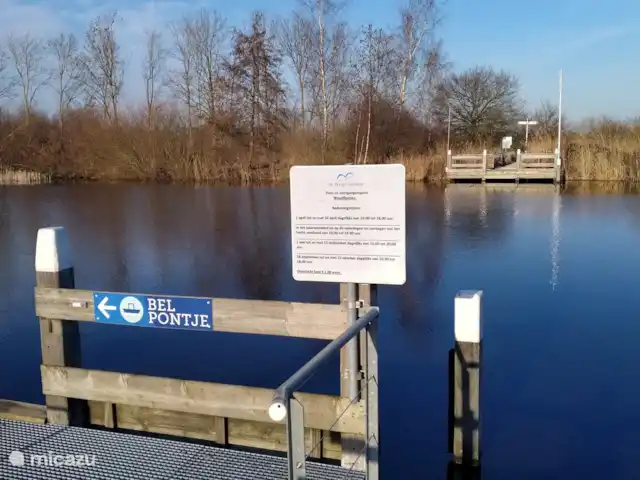 Casa de vacaciones Lagos de Frisia sin palabras en Países Bajos, Frise, Boornzwaag - casa vacacional En el puerto se puede tomar, por ejemplo, el ferry para bicicletas hasta Joure.