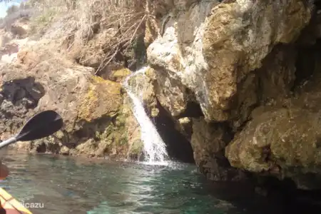 Canoë en mer