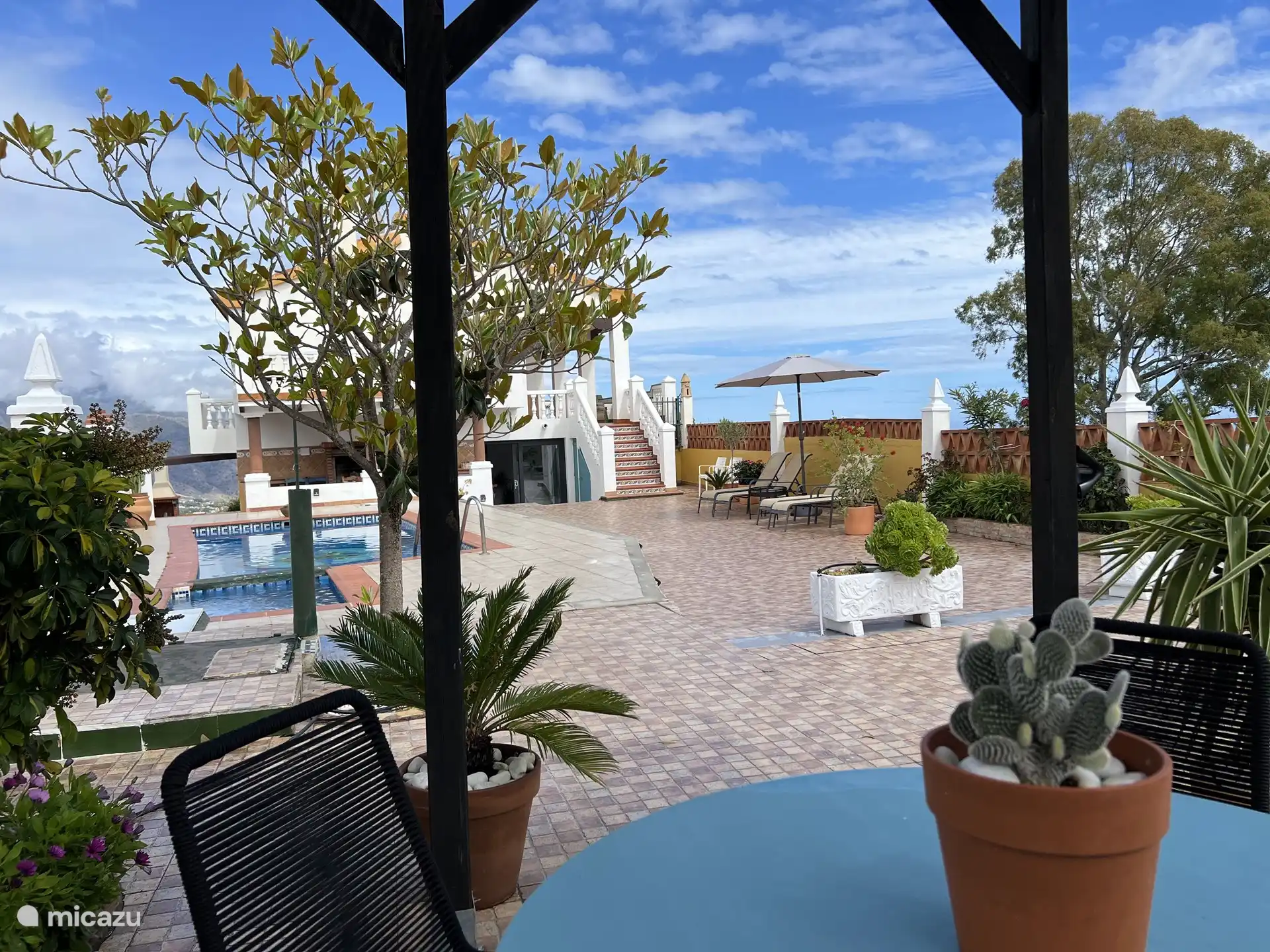 Villa Melin : beaucoup d’endroits ombragés