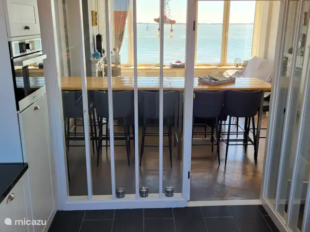 Maison de vacances vue mer | Pays-Bas, Zélande, Flessingue - maison de vacances Vous avez également une vue mer depuis la cuisine 1 !