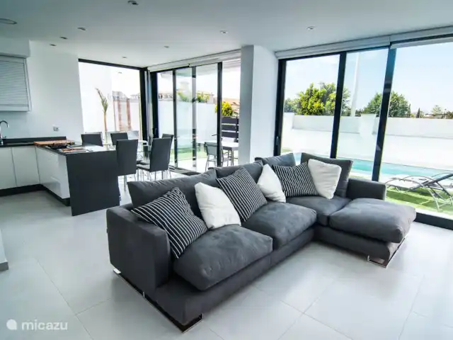 Casa Entremares | Espagne, Murcia, San Pedro del Pinatar - villa Salon et cuisine