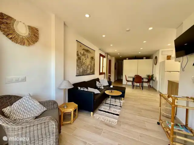 El Portet Vrijstaand Villa huren in Spanje, Costa Blanca, Moraira - vakantiehuis Woonkamer met televisie