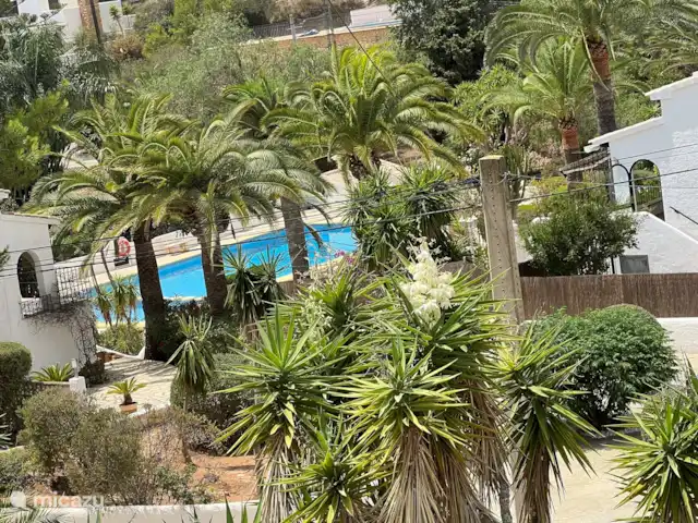 El Portet Vrijstaand Villa huren in Spanje, Costa Blanca, Moraira - vakantiehuis Heerlijk groot zwembad met douche voor gemeenschappelijk gebruik.