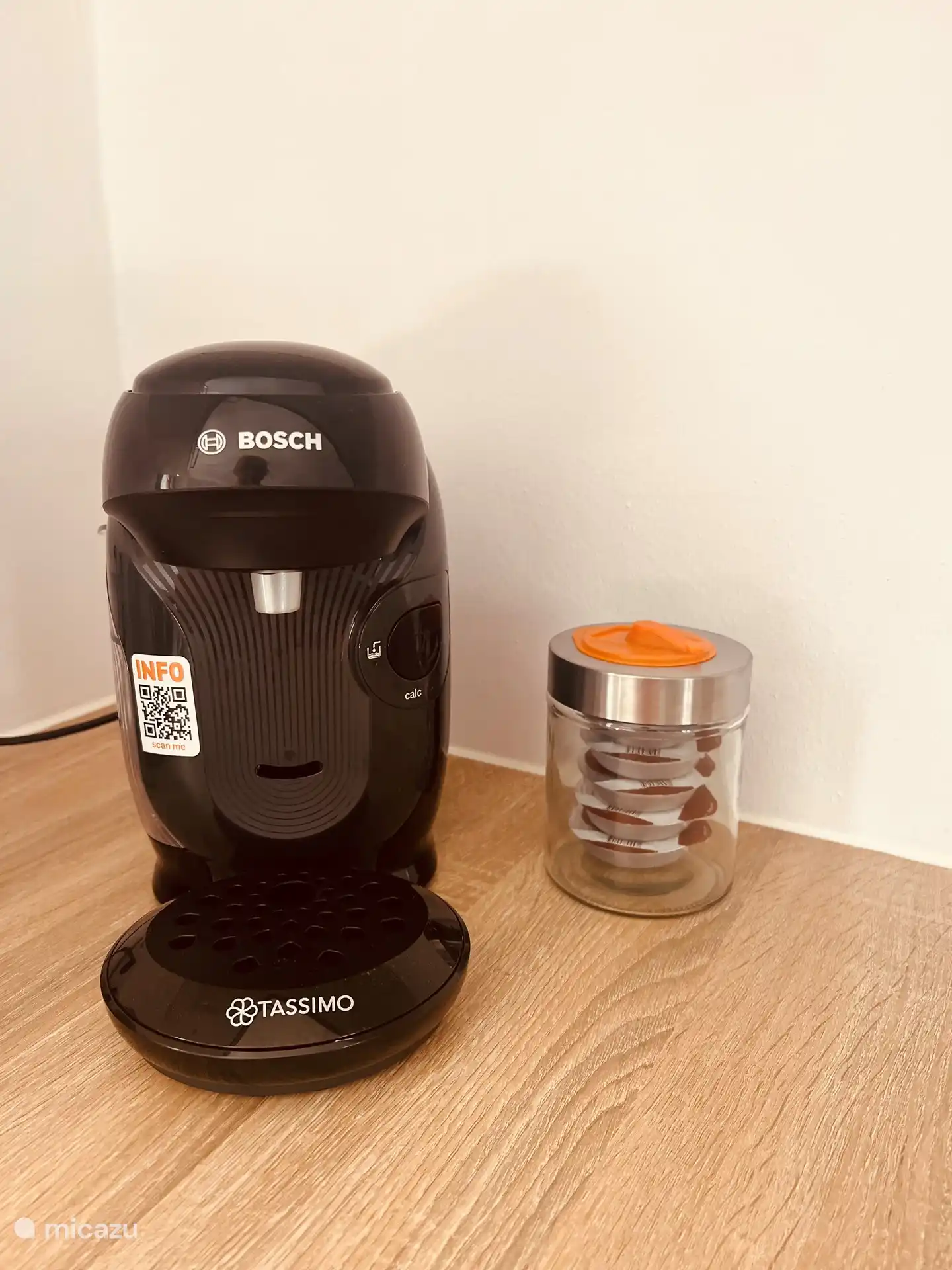 Bosch koffiezet apparaat met cups Tassimo.