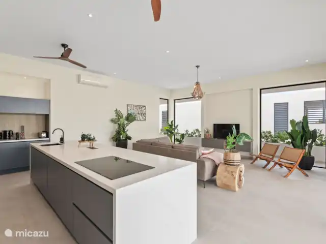 NOUVELLE Villa à Vista Royal 2-16 p. | Curaçao, Banda Ariba (est), Vista Royal - villa Climatisation dans le salon !