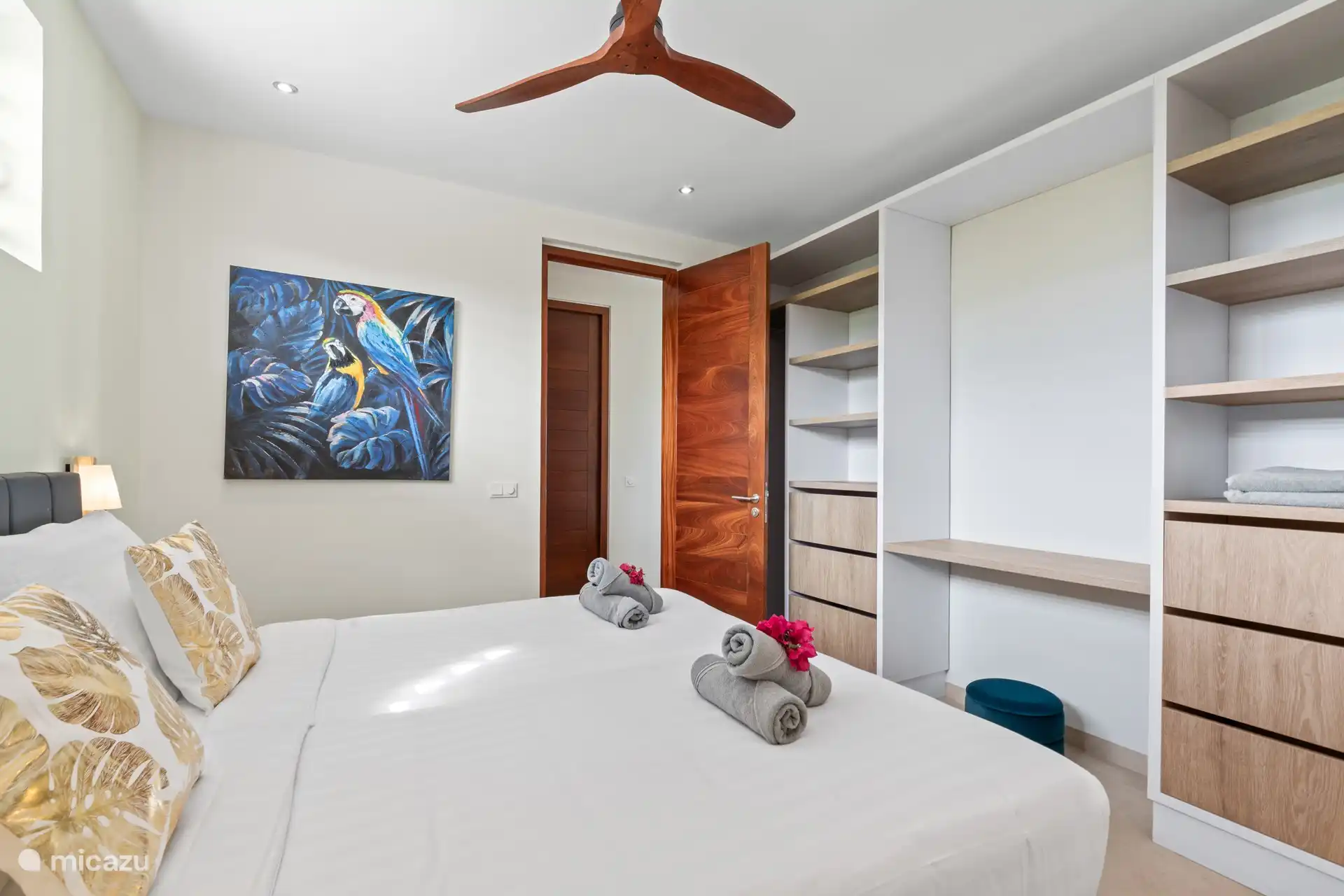 All bedrooms are air-conditioned