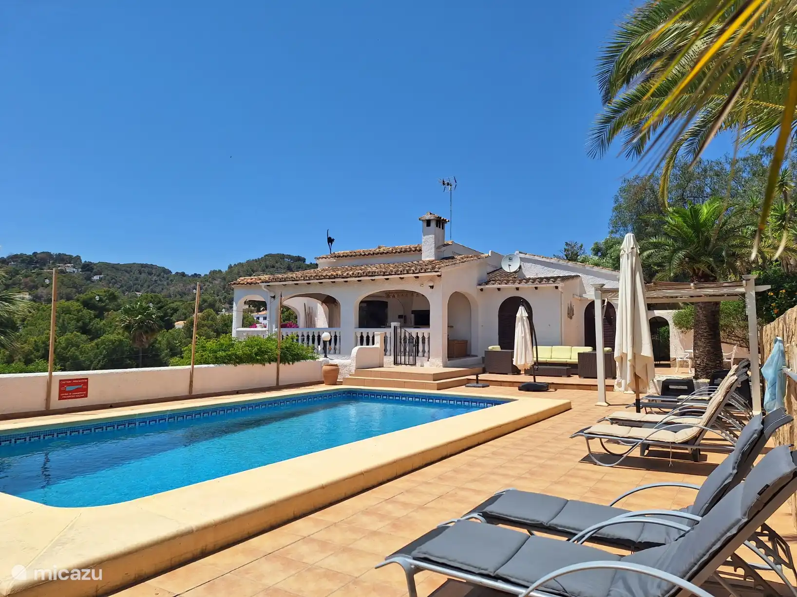 Location de Vacances Costa Blanca, Espagne, villa - Villa avec piscine près de la mer et du golf