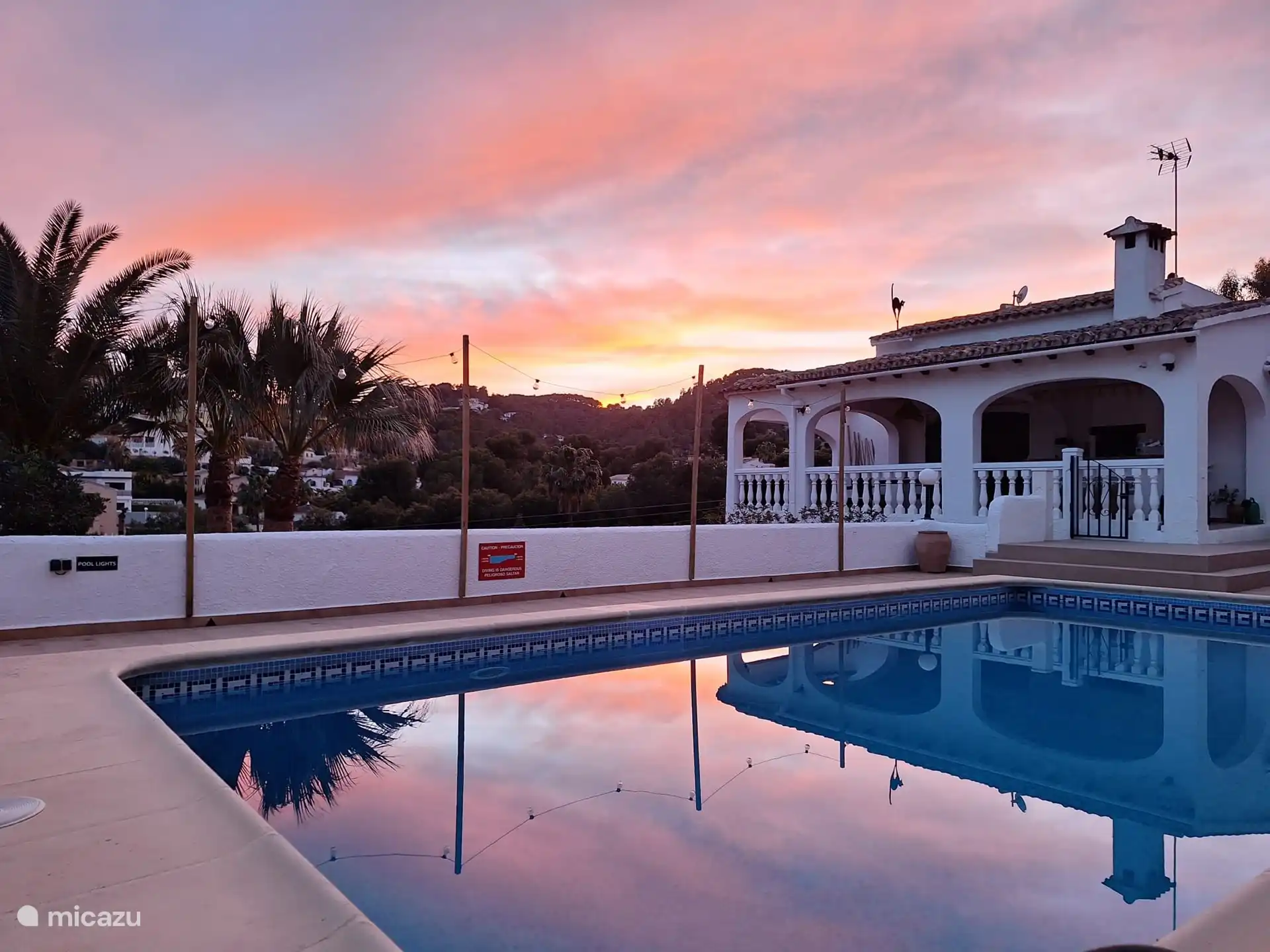 Villa mit Pool in der Nähe des Meeres und Golfplatzes in Spanien, Costa Blanca, Benissa - villa
