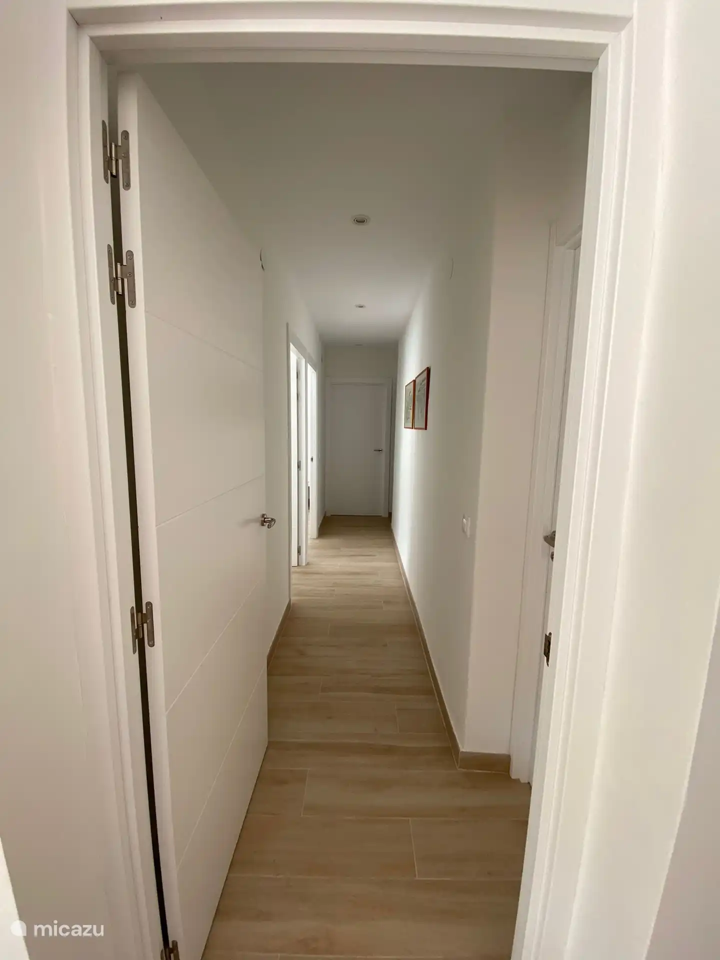 Couloir menant aux chambres