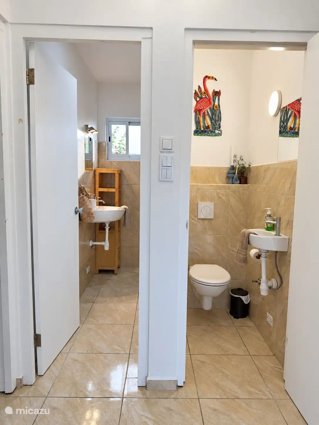 Badkamer en toilet 
