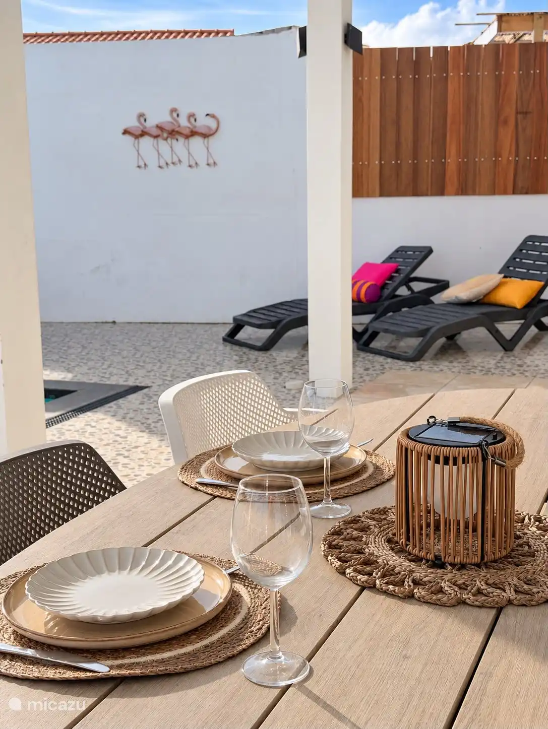 Eetgedeelte buiten