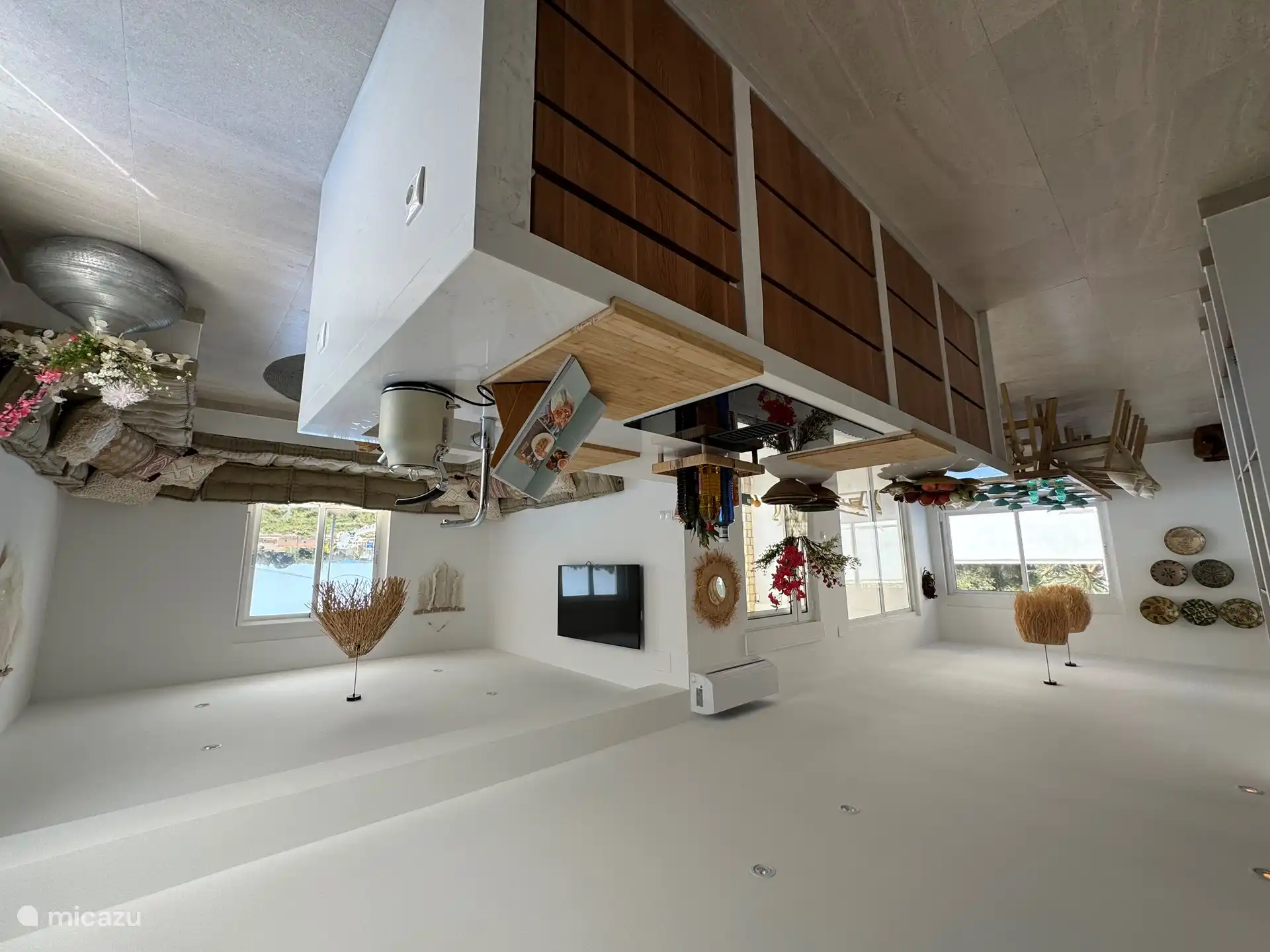 Wohnzimmer und Küche