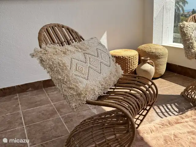 Maison de plage la marina | Espagne, Costa Blanca, Elche - villa Terrasse à l’étage avec vue sur la mer