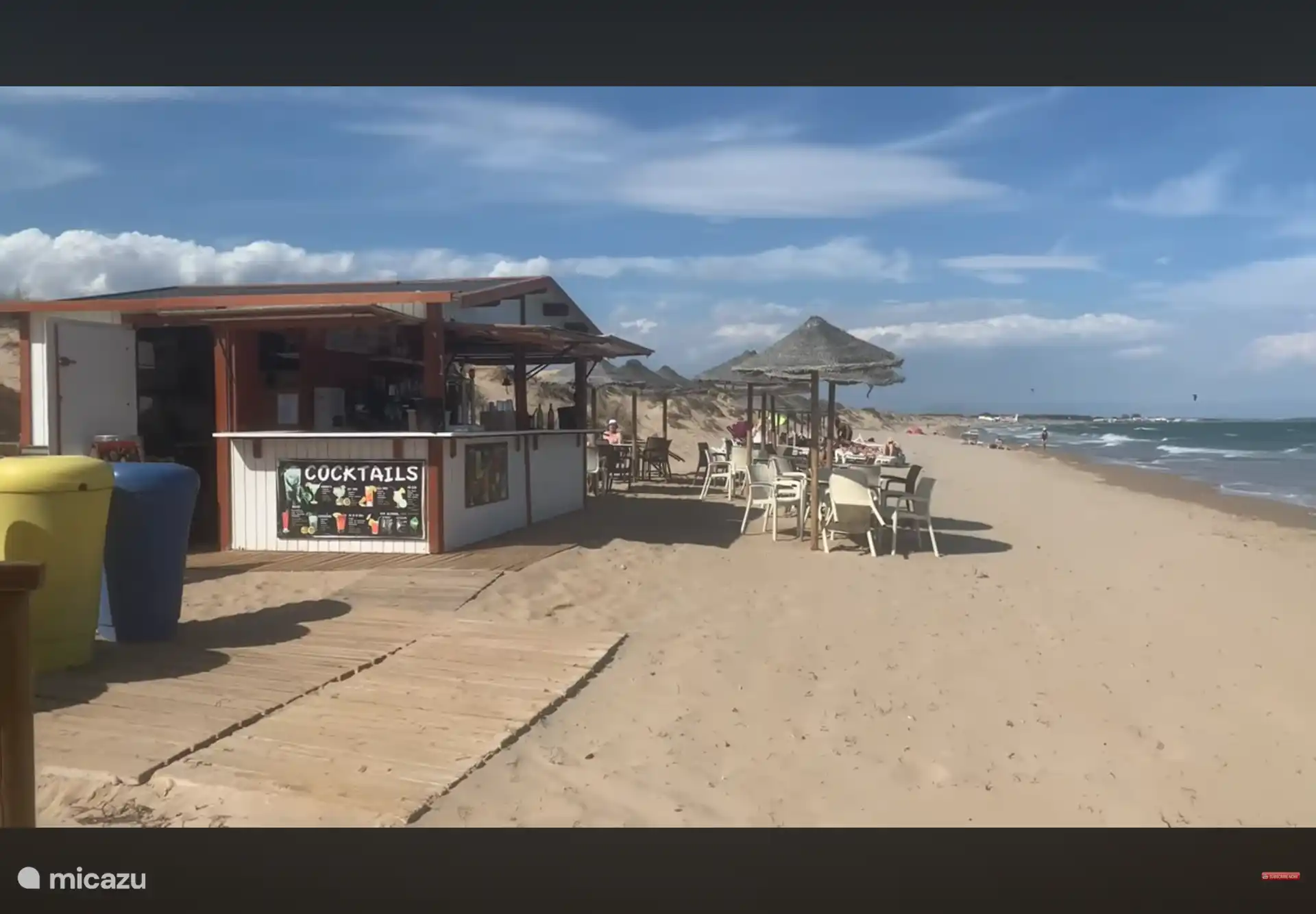 Cocktailbar Strand La Marina 