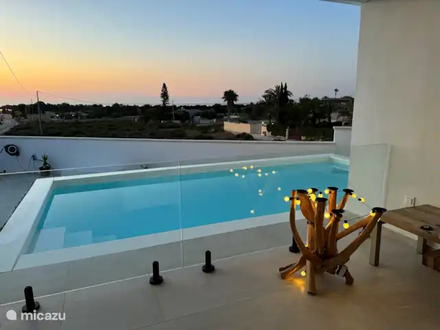 Maison de plage la marina | Espagne, Costa Blanca, Elche - villa Vue magnifique sur la mer et l’île de Tabarca