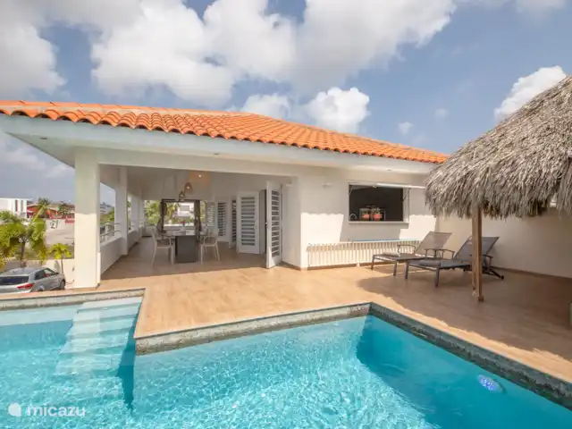 Location de Vacances Curaçao, Banda Ariba (est), Vista Royal, appartement - Villa Fortuna Belle piscine