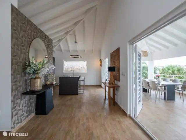Location de Vacances Curaçao, Banda Ariba (est), Vista Royal, appartement - Villa Fortuna Salon et cuisine