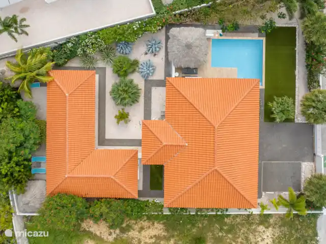 Location de Vacances Curaçao, Banda Ariba (est), Vista Royal, appartement - Villa Fortuna Villa de luxe avec 2 appartements derrière