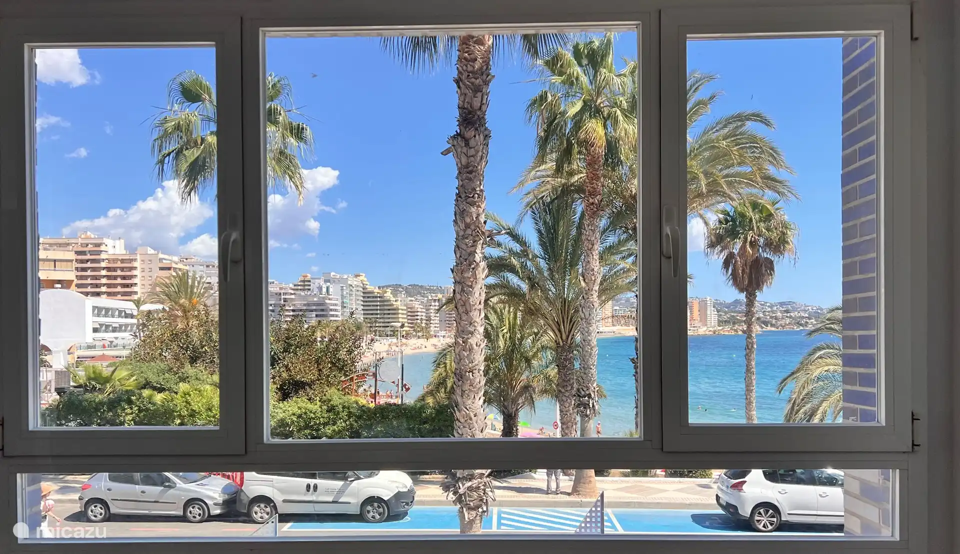 Schöner Meerblick vom Wohnzimmer aus! :-)