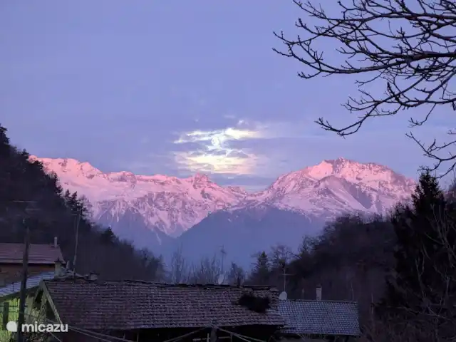 Casa Assiere  in Italy, Piedmont, Susa - holiday house View from the terrace in February