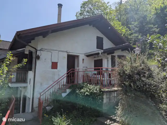 Casa Assiere  in Italy, Piedmont, Susa - holiday house Cottage side view