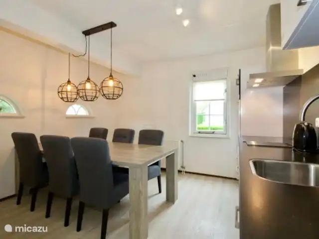 Maison de vacances de charme près de la mer | Pays-Bas, Zélande, Kamperland - maison de vacances Salle à manger à côté de la cuisine