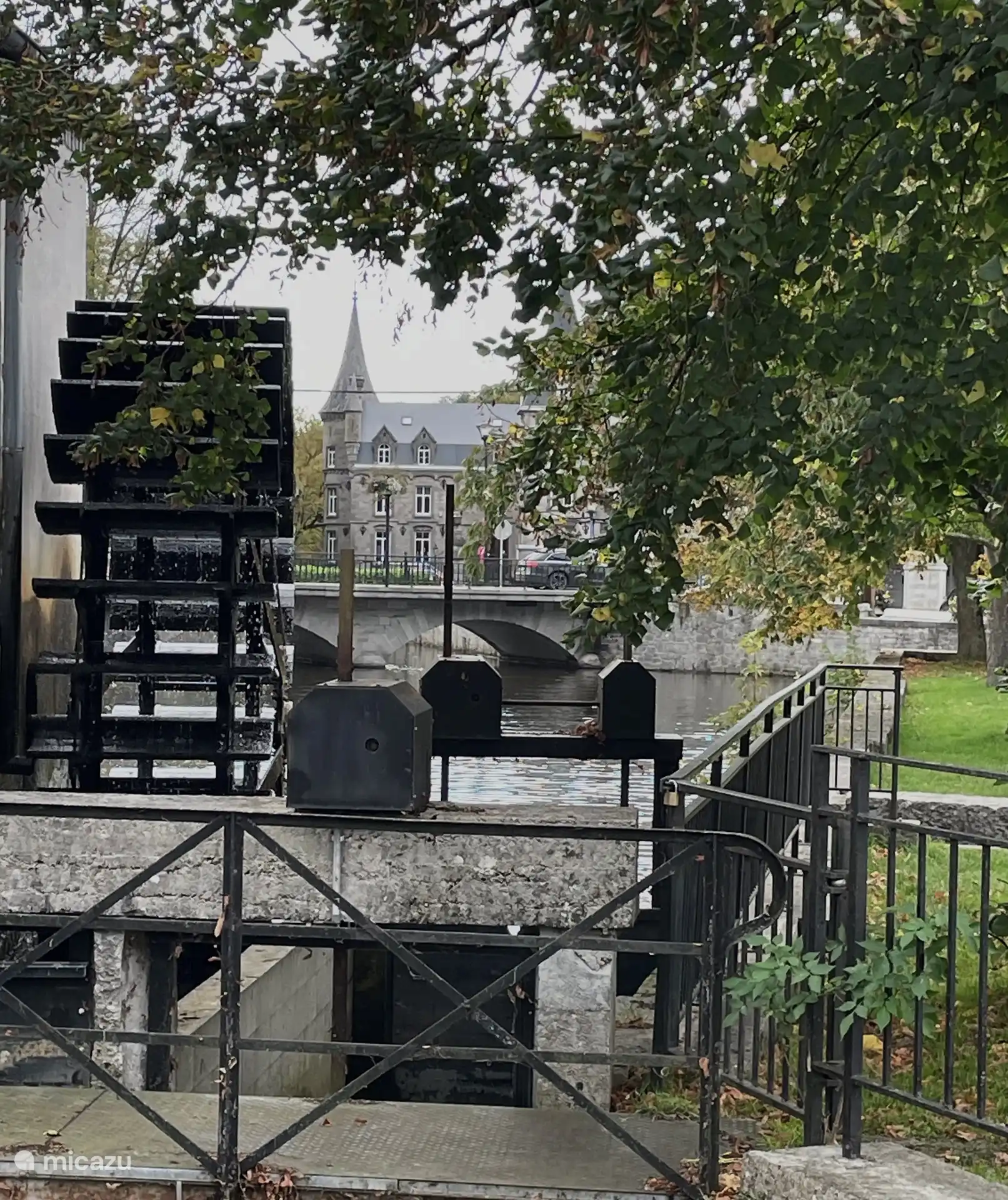 die Wassermühle von Nismes 