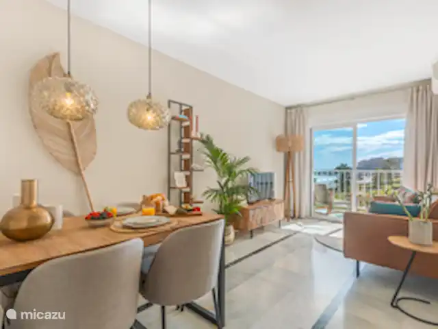 Seaflower Beachfront Apartment huren in Spanje, Costa del Sol, Torrox-Costa - appartement woonkamer