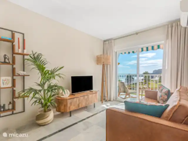 Seaflower Beachfront Apartment huren in Spanje, Costa del Sol, Torrox-Costa - appartement woonkamer
