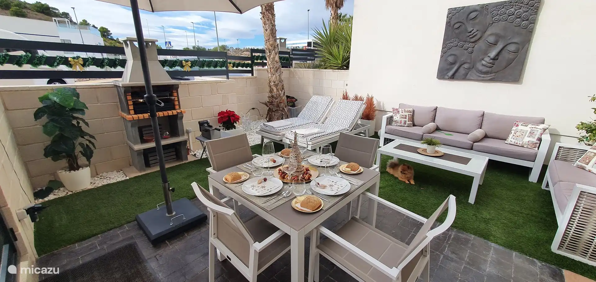 Hermoso patio delantero