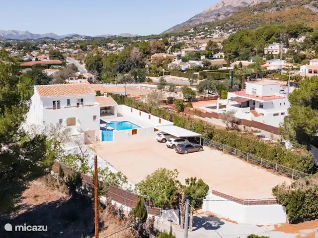 Ca Aimar huren in Spanje, Costa Blanca, Jávea - villa Parkeren en vogelperspectief