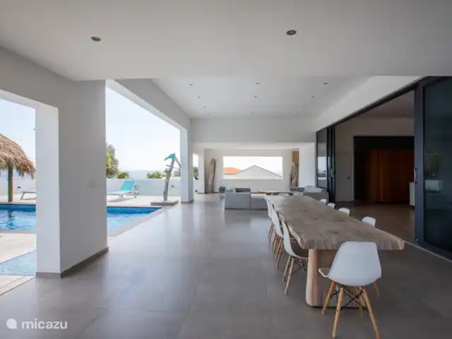 Villa met zeezicht en infinity pool huren in Curaçao, Banda Ariba (oost), Jan Thiel - villa TERRAS
