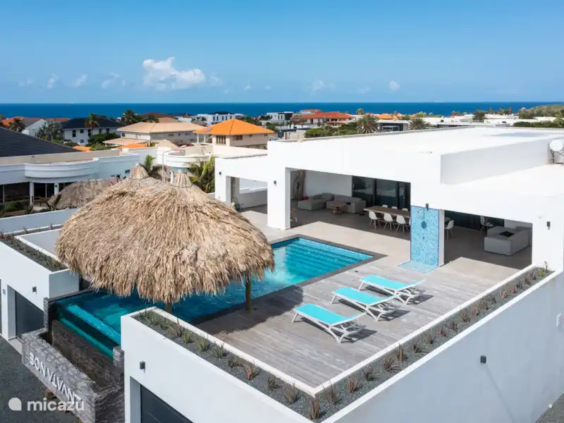 Villa con vista al mar y piscina infinita. en Curazao, Banda Arriba (este), Jan Thiel - Villa Villa con vista al mar y piscina infinita. en Curazao, Banda Arriba (este), Jan Thiel - Villa