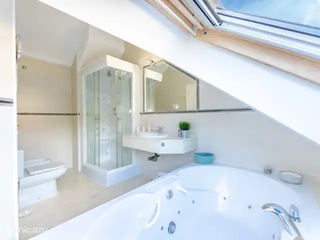 Maison de vacances de 4 chambres à Malaga | Espagne, Costa del Sol, Málaga - maison de ville Salle de bain au 2ème étage avec jacuzzi