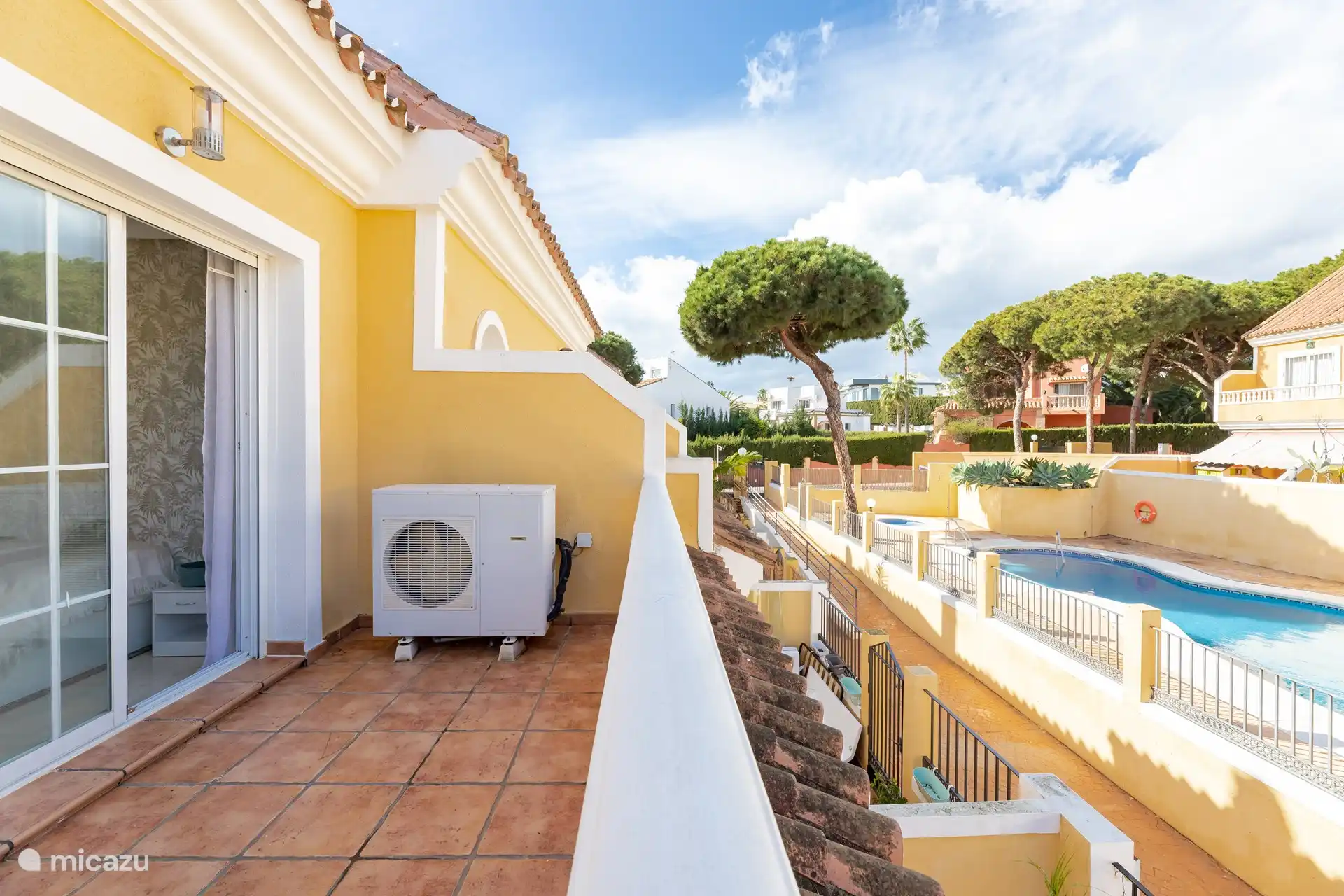 Vue depuis le balcon