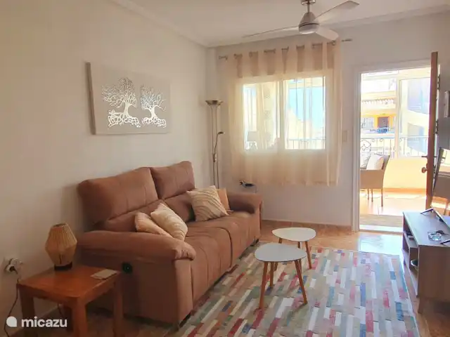 Casa Vivir la Vida | Espagne, Costa Blanca, Punta Prima - appartement Salon vers véranda/balcon