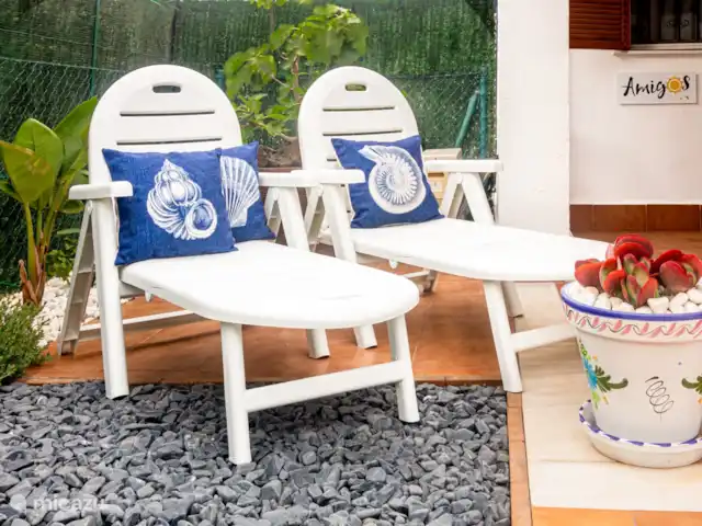 Amigos II à Veramar - playa 300m | Espagne, Costa de Almeria, Vera-Plage - appartement chaises longues, terrasse et jardin