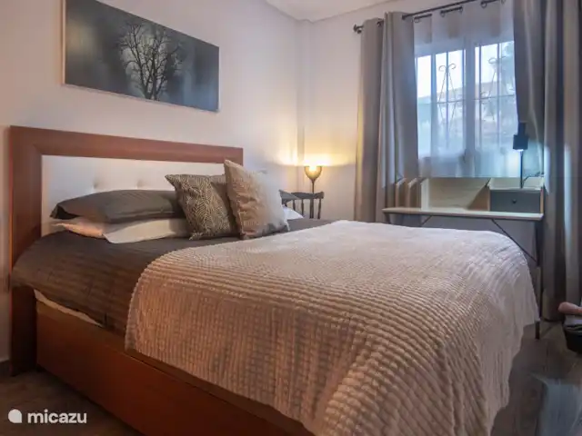Amigos II à Veramar - playa 300m | Espagne, Costa de Almeria, Vera-Plage - appartement Grande chambre avec bureau et climatisation