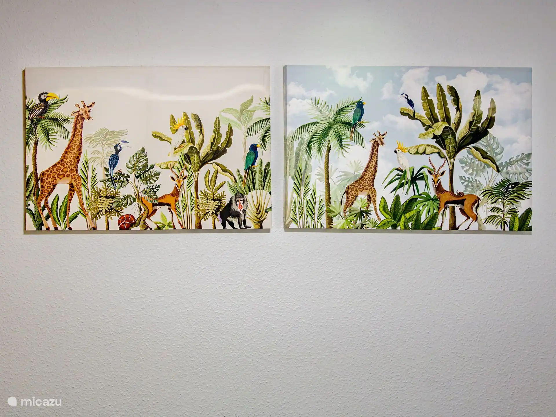 tweede slaapkamer wanddecoratie