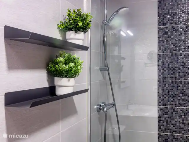 Amigos II à Veramar - playa 300m | Espagne, Costa de Almeria, Vera-Plage - appartement Salle de bain complète et moderne avec douche à l’italienne