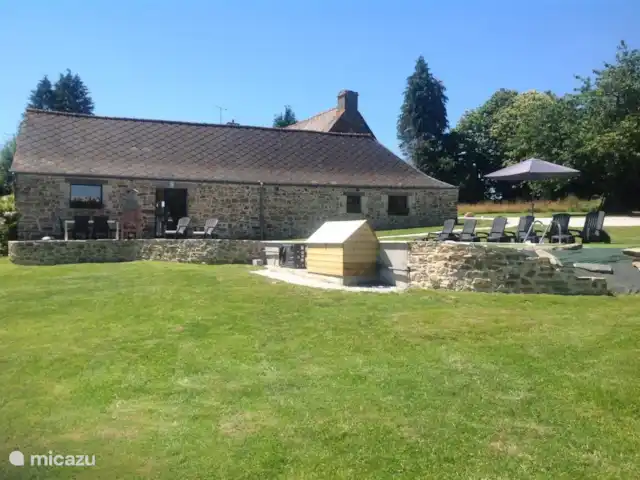 Casa Guerledan con piscina privada  en Francia, Morbihan, Saint-Aignan - casa rural / cabaña Casa Guerledan con piscina privada  en Francia, Morbihan, Saint-Aignan - casa rural / cabaña