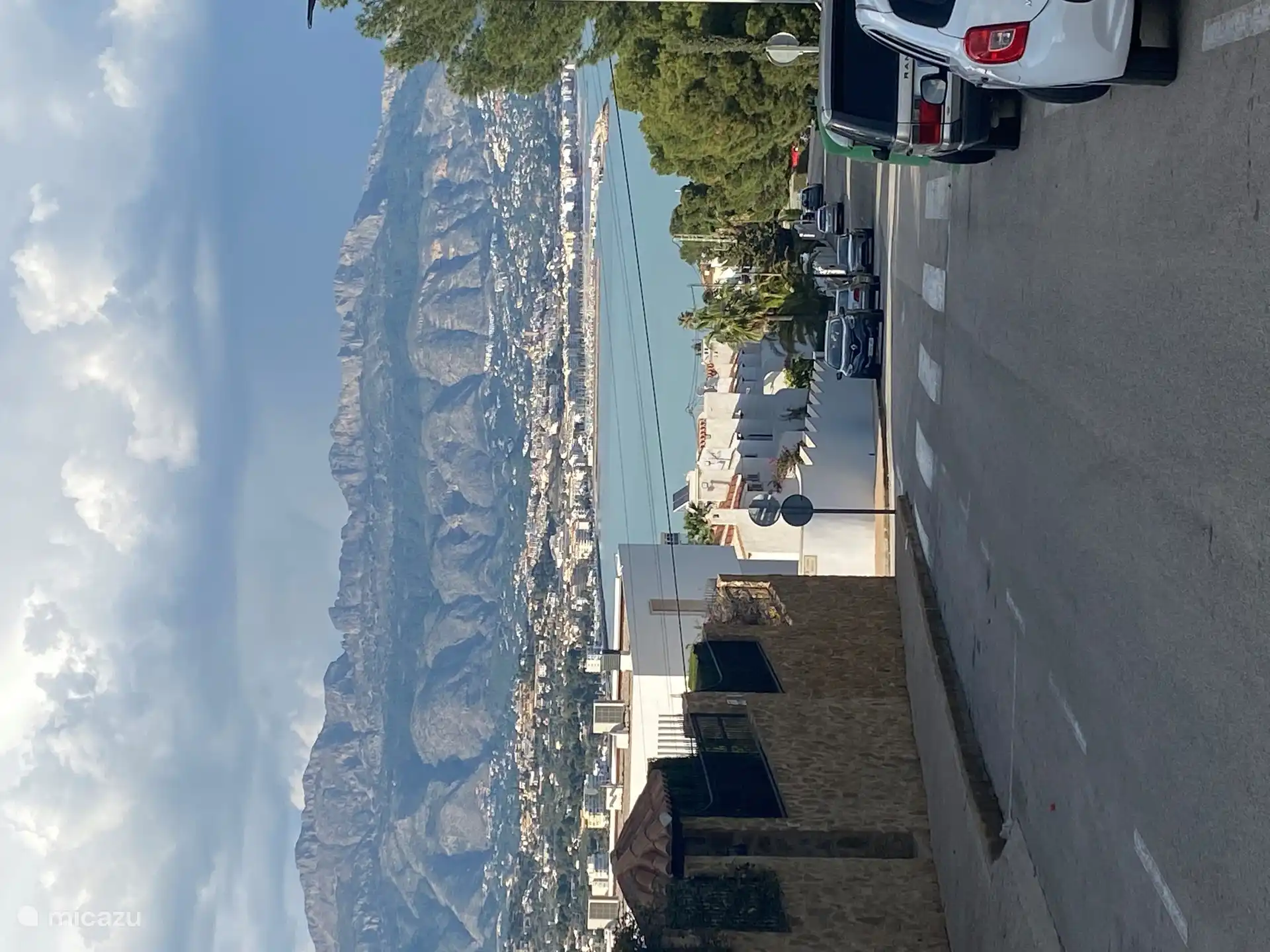 Blick von der Straße