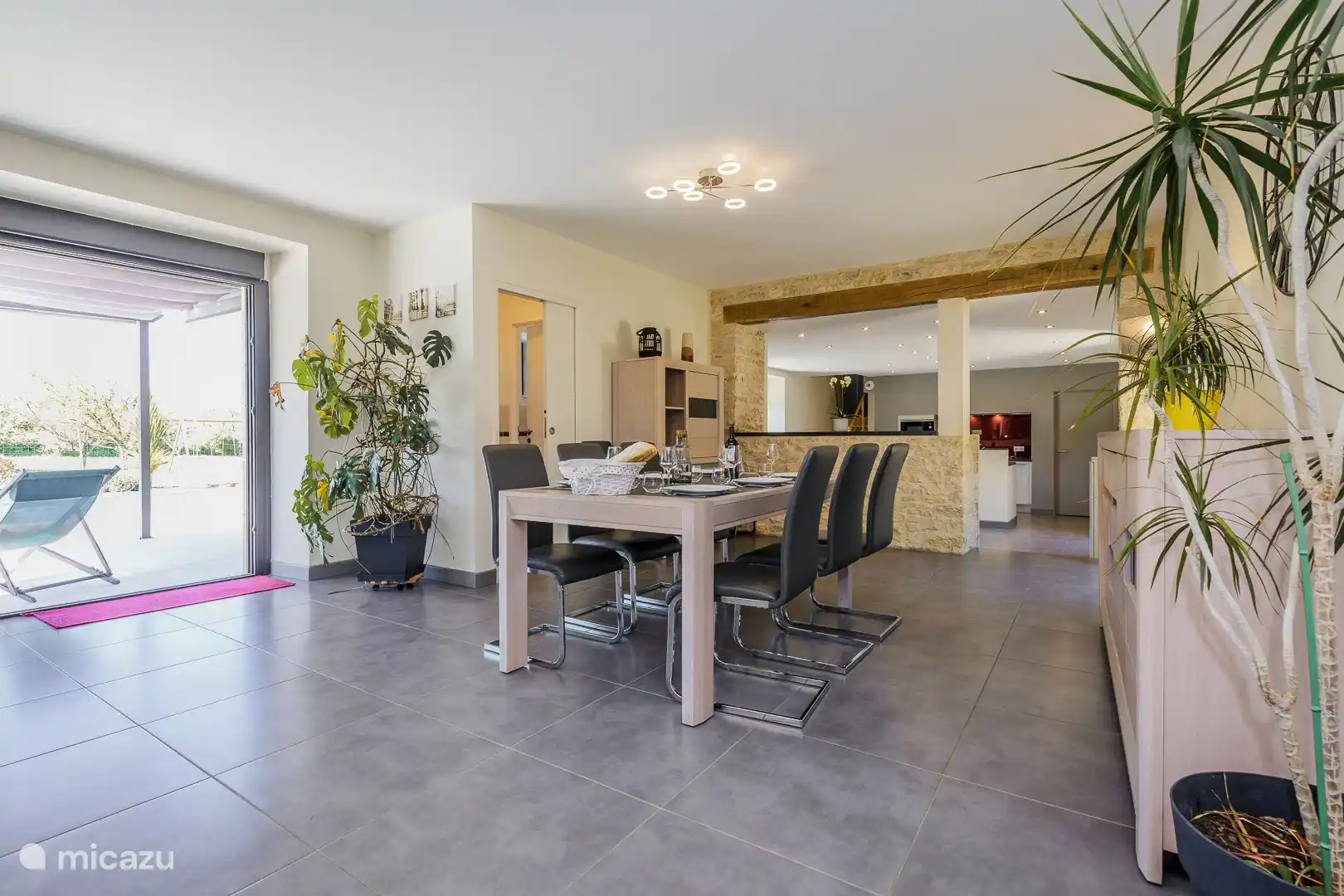 Essbereich und Küche