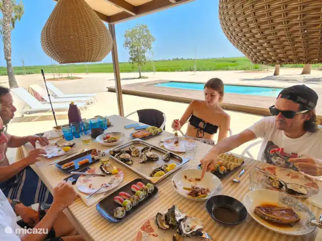 Masos Bruguera - Finca Llambrich | Espagne, Catalogne,  Deltebre - ferme Porche, terrasse